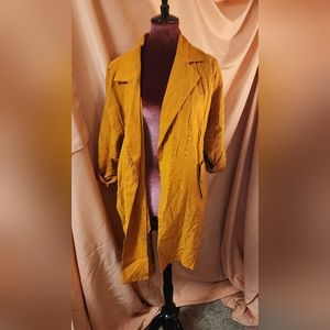 Forever 21 Long Flowy Trench Coat